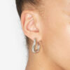 Links “Link” Style Hoop Earrings Links “Link” Style Hoop Earrings