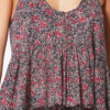 Lirhetta Strappy Printed Organic Cotton Voile Top Lirhetta Strappy Printed Organic Cotton Voile Top