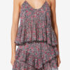 Lirhetta Strappy Printed Organic Cotton Voile Top Lirhetta Strappy Printed Organic Cotton Voile Top