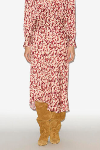 Lisanne Patterned Jacquard Midi Skirt Lisanne Patterned Jacquard Midi Skirt