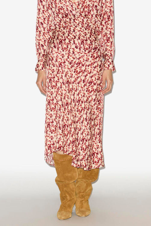 Lisanne Patterned Jacquard Midi Skirt Lisanne Patterned Jacquard Midi Skirt
