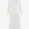 Lisia Long Sheer Lace Dress Lisia Long Sheer Lace Dress