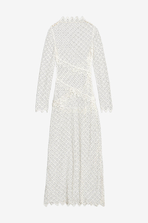 Lisia Long Sheer Lace Dress Lisia Long Sheer Lace Dress