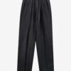 Liska Pleated Glen Plaid Wool Pants Liska Pleated Glen Plaid Wool Pants