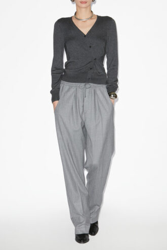 Liska Striped Virgin Wool Pants Liska Striped Virgin Wool Pants