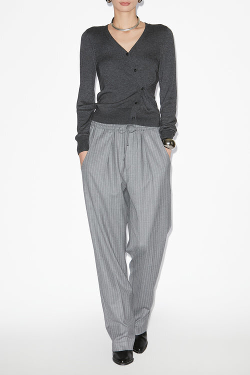 Liska Striped Virgin Wool Pants Liska Striped Virgin Wool Pants