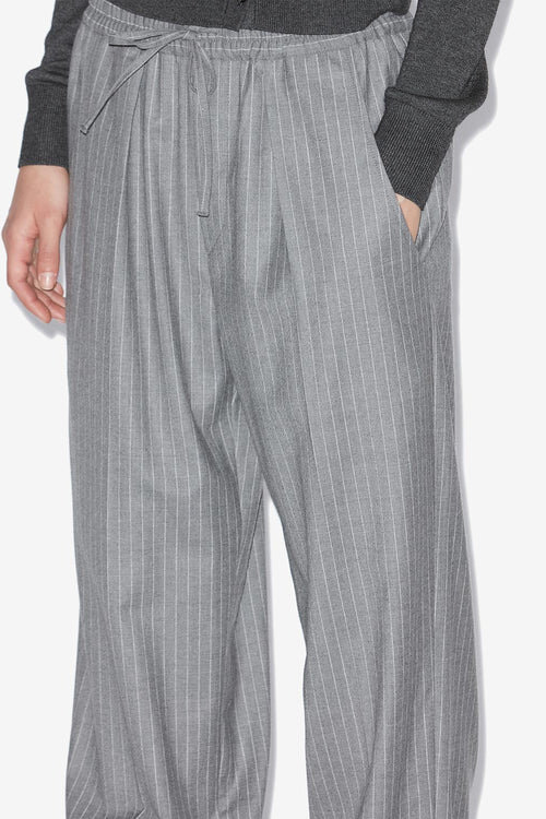 Liska Striped Virgin Wool Pants Liska Striped Virgin Wool Pants