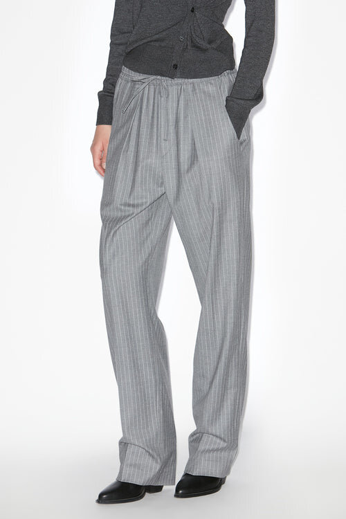 Liska Striped Virgin Wool Pants Liska Striped Virgin Wool Pants