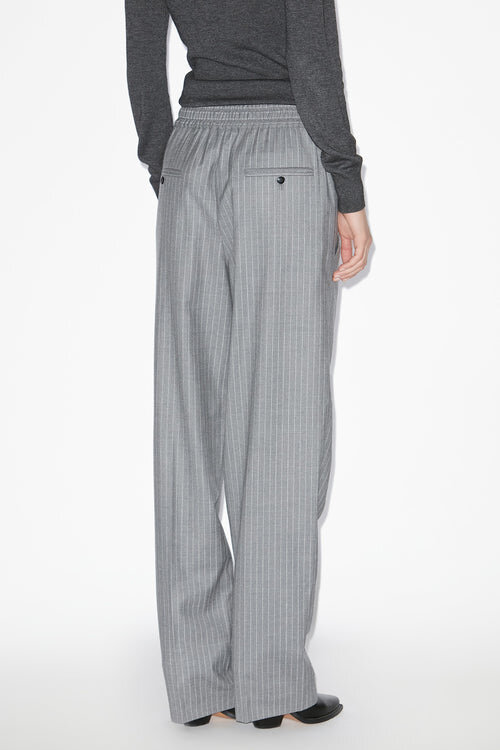 Liska Striped Virgin Wool Pants Liska Striped Virgin Wool Pants