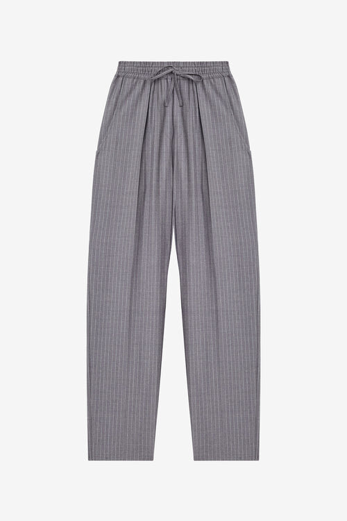 Liska Striped Virgin Wool Pants Liska Striped Virgin Wool Pants