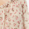 Loeva Asymmetrical Printed Muslin Top Loeva Asymmetrical Printed Muslin Top