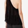 Loeva Asymmetrical Printed Muslin Top Loeva Asymmetrical Printed Muslin Top