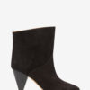 Loline High-Heeled Suede Calfskin Leather Boots Loline High-Heeled Suede Calfskin Leather Boots