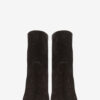 Loline High-Heeled Suede Calfskin Leather Boots Loline High-Heeled Suede Calfskin Leather Boots