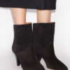 Loline High-Heeled Suede Calfskin Leather Boots Loline High-Heeled Suede Calfskin Leather Boots
