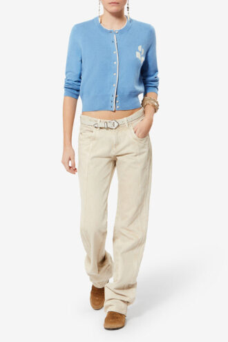 Lona Cotton and Wool Cardigan
