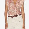 Lonea Flowing Burnout Velvet Top Lonea Flowing Burnout Velvet Top