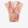 Lonea Flowing Burnout Velvet Top Lonea Flowing Burnout Velvet Top