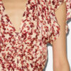 Lonea Flowing Patterned Jacquard Top Lonea Flowing Patterned Jacquard Top