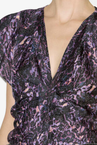 Lonea Printed Flowing Top Lonea Printed Flowing Top