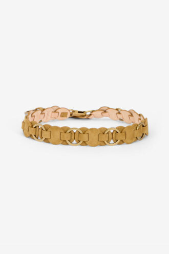 Lota Belt Interlaced with Rings and Suede Leather Lota Belt Interlaced with Rings and Suede Leather
