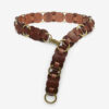 Lota Leather Belt with Rings Lota Leather Belt with Rings