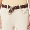 Lota Leather Belt with Rings Lota Leather Belt with Rings