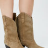 Luliette Suede Leather Ankle Boots