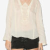 Luna Embroidered Ramie Blouse Luna Embroidered Ramie Blouse