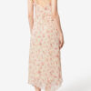 Luxie Long Printed Muslin Dress with Thin Straps Luxie Long Printed Muslin Dress with Thin Straps