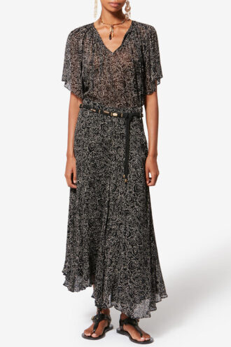 Lycia Printed Muslin Skirt Lycia Printed Muslin Skirt