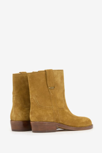 Lylie Camargue Boots in Suede Calfskin Leather Lylie Camargue Boots in Suede Calfskin Leather