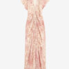 Lyndsay Burnout Velvet Midi Dress Lyndsay Burnout Velvet Midi Dress