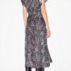 Lyndsay Printed Gathered Midi Dress Lyndsay Printed Gathered Midi Dress