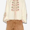 Lynne Embroidered Gauze Blouse Lynne Embroidered Gauze Blouse
