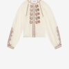 Lynne Embroidered Gauze Blouse Lynne Embroidered Gauze Blouse