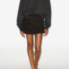 Maddy Virgin Wool Tennis Stripe Mini Skirt Maddy Virgin Wool Tennis Stripe Mini Skirt