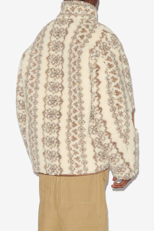 Madeo Reversible Printed Shearling Style Coat Madeo Reversible Printed Shearling Style Coat