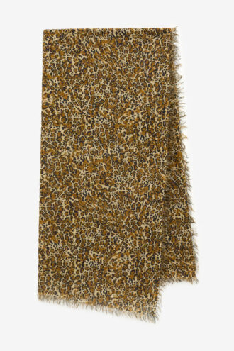 Madicia Leopard Print Scarf