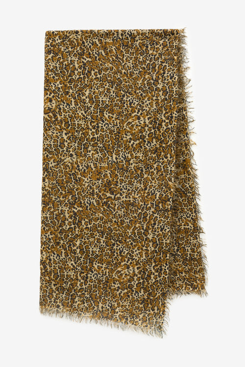 Madicia Leopard Print Scarf Madicia Leopard Print Scarf