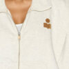 Madilia Zip-Up Jersey Sweatshirt