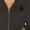 Madilia Zip-Up Jersey Sweatshirt