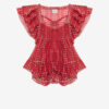 Madrana Printed Cotton Voile Top Madrana Printed Cotton Voile Top