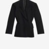 Maia Belted Tennis Stripe Suit Jacket Maia Belted Tennis Stripe Suit Jacket