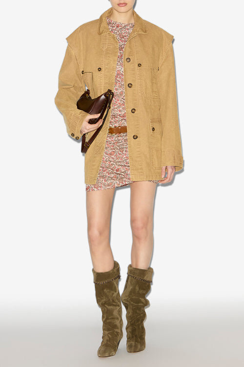 Malika Cotton Workwear Jacket Malika Cotton Workwear Jacket