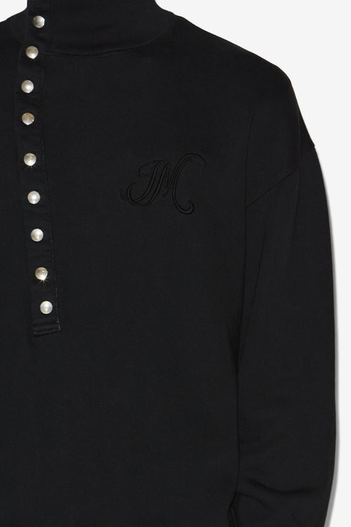 Marcos Zip-Up Collar Sweatshirt Marcos Zip-Up Collar Sweatshirt