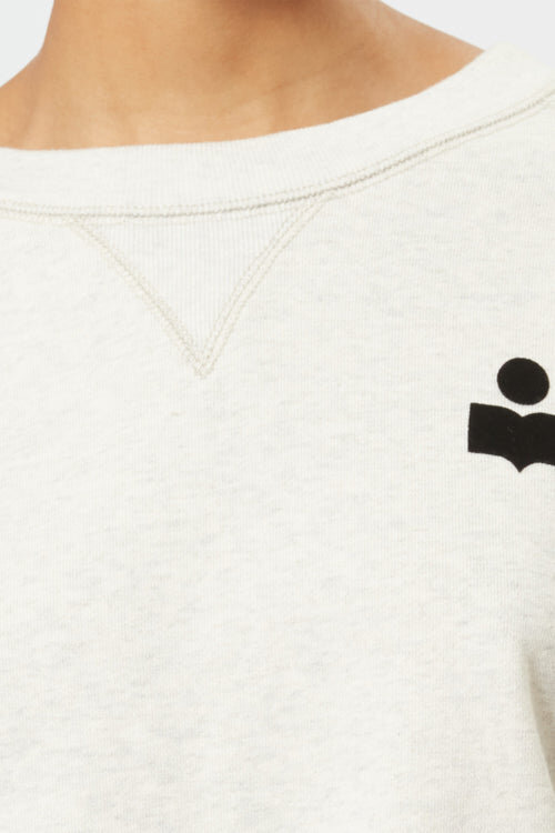 Margo Cropped Logo-Print Sweatshirt Margo Cropped Logo-Print Sweatshirt