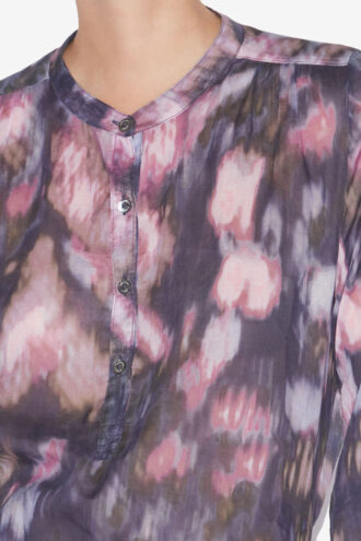 Maria Printed Cotton Voile Blouse