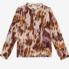 Maria Printed Cotton Voile Blouse Maria Printed Cotton Voile Blouse
