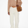 Marisans Cotton and Wool Sweater with Logo